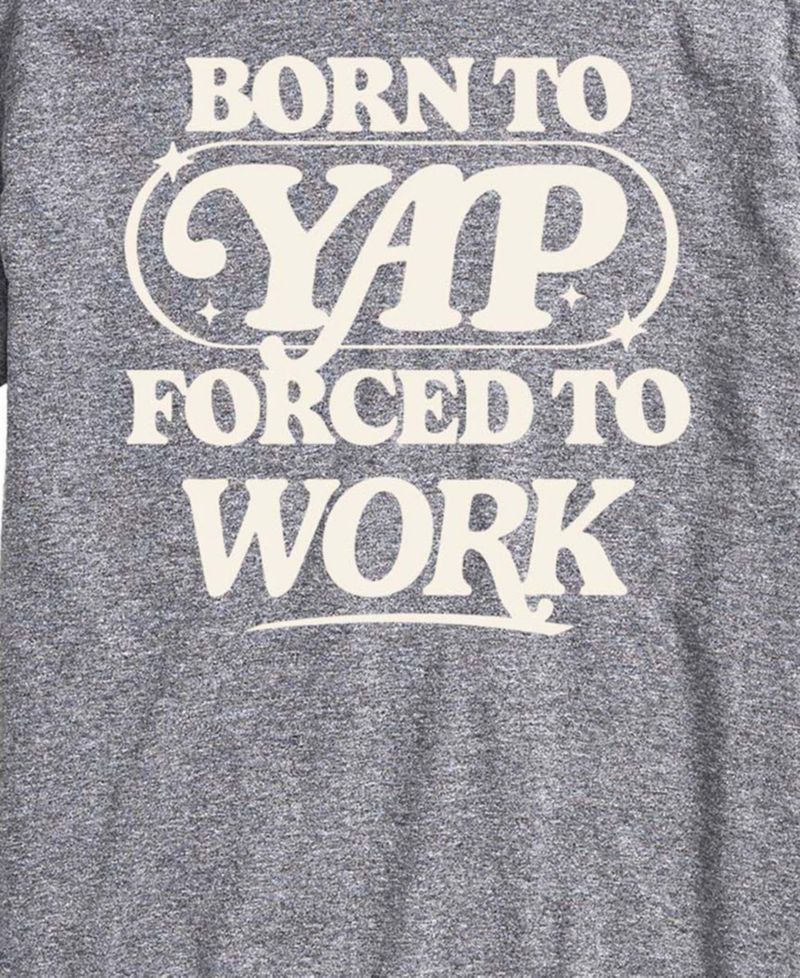 Men's Born To Yap Short-Sleeve Graphic T-Shirt