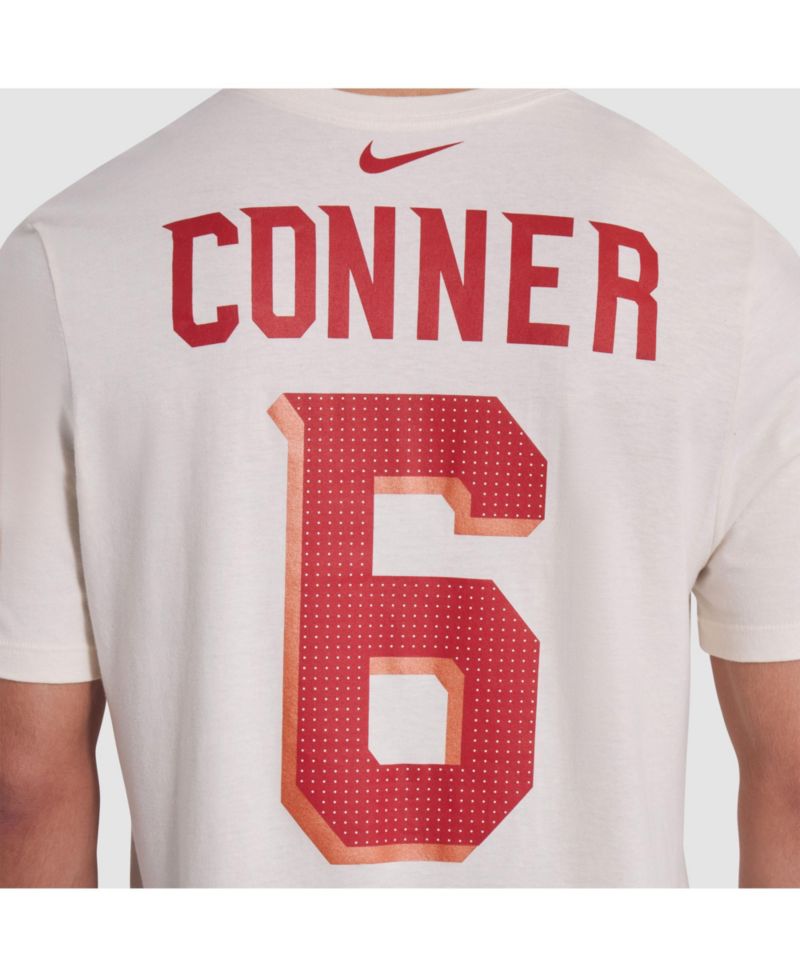 Men's James Conner Natural Arizona Cardinals 2025 Rivalries Collection Player Name & Number T-Shirt