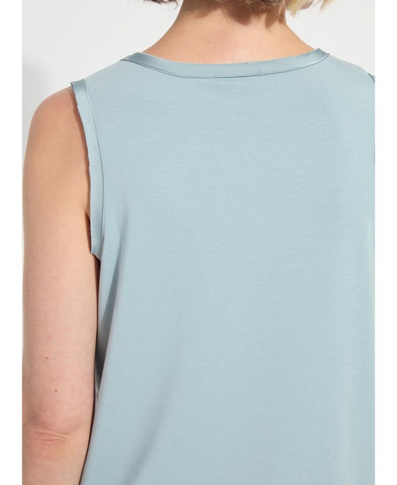 Women's Filipa Mixed Media Cropped Tank Top