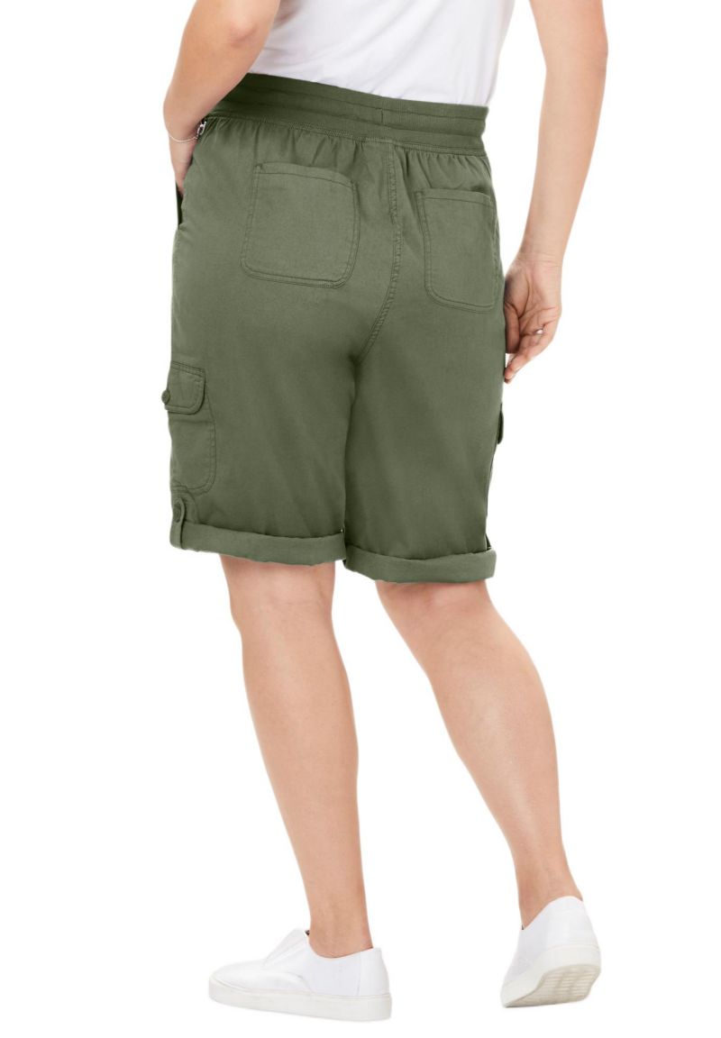 Women's Within Convertible Length Cargo Bermuda/Short