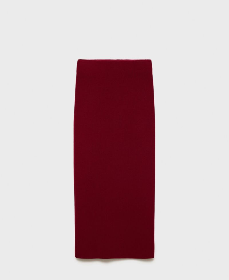Women's Fine Knit Midi Skirt