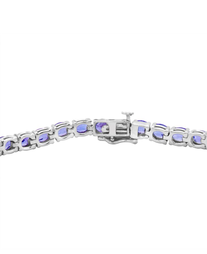 EFFY® Tanzanite Tennis Bracelet (9-5/8 ct. t.w.) in Sterling Silver