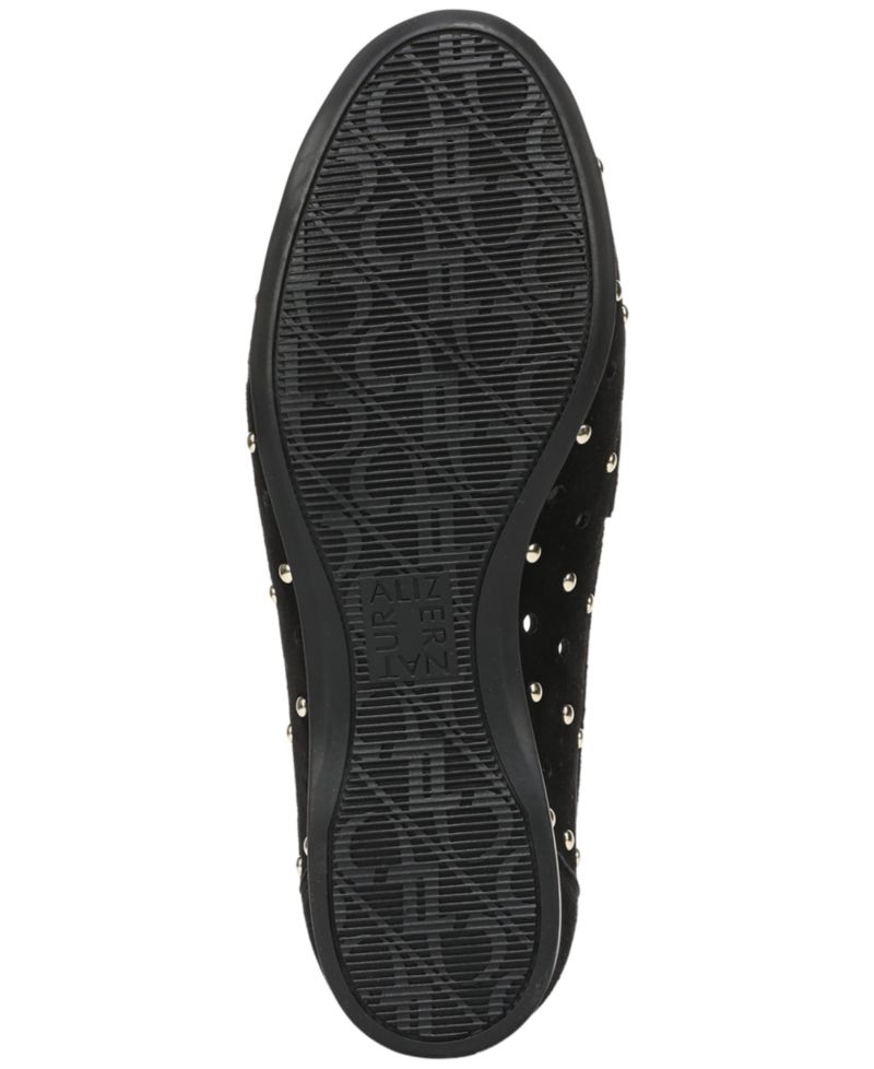 Women's Bloom-Stud Slip-On Loafers