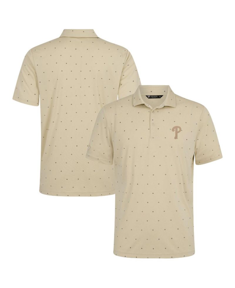 Men's Cream Philadelphia Phillies Vision Polo Shirt