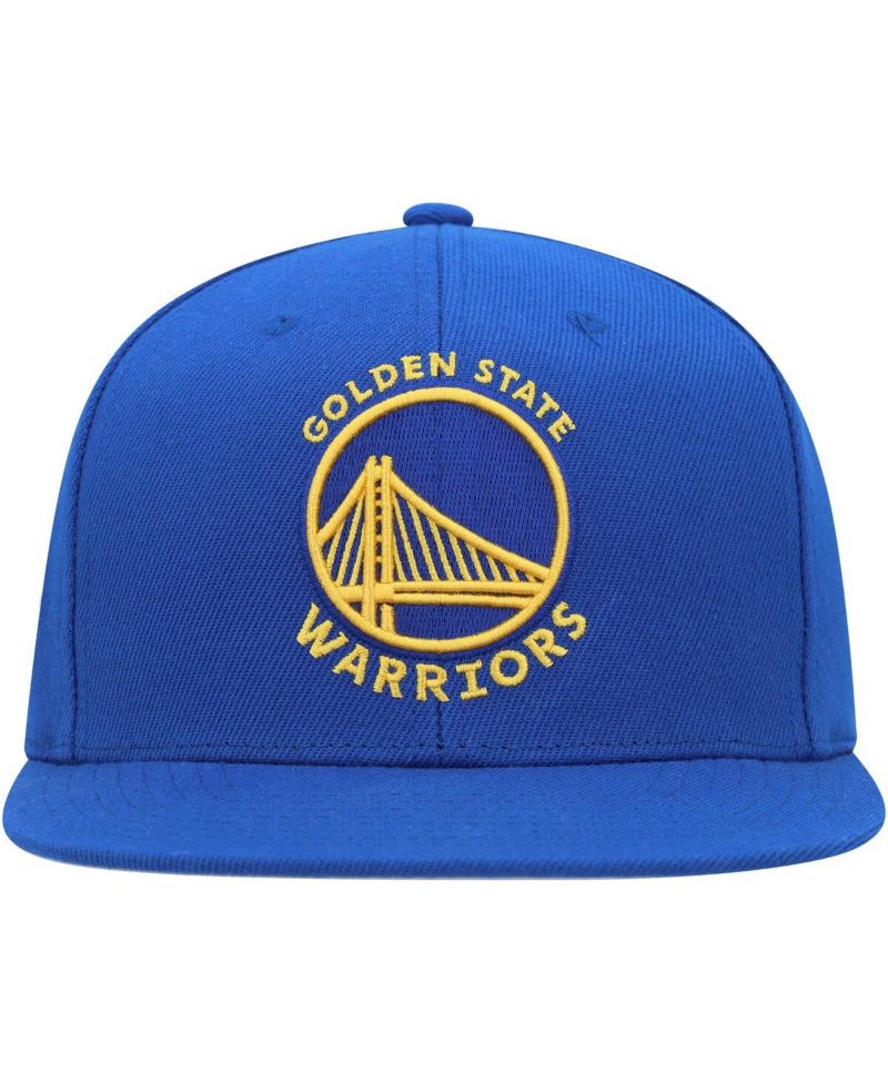 Men's Royal Golden State Warriors Side Core 2.0 Snapback Hat
