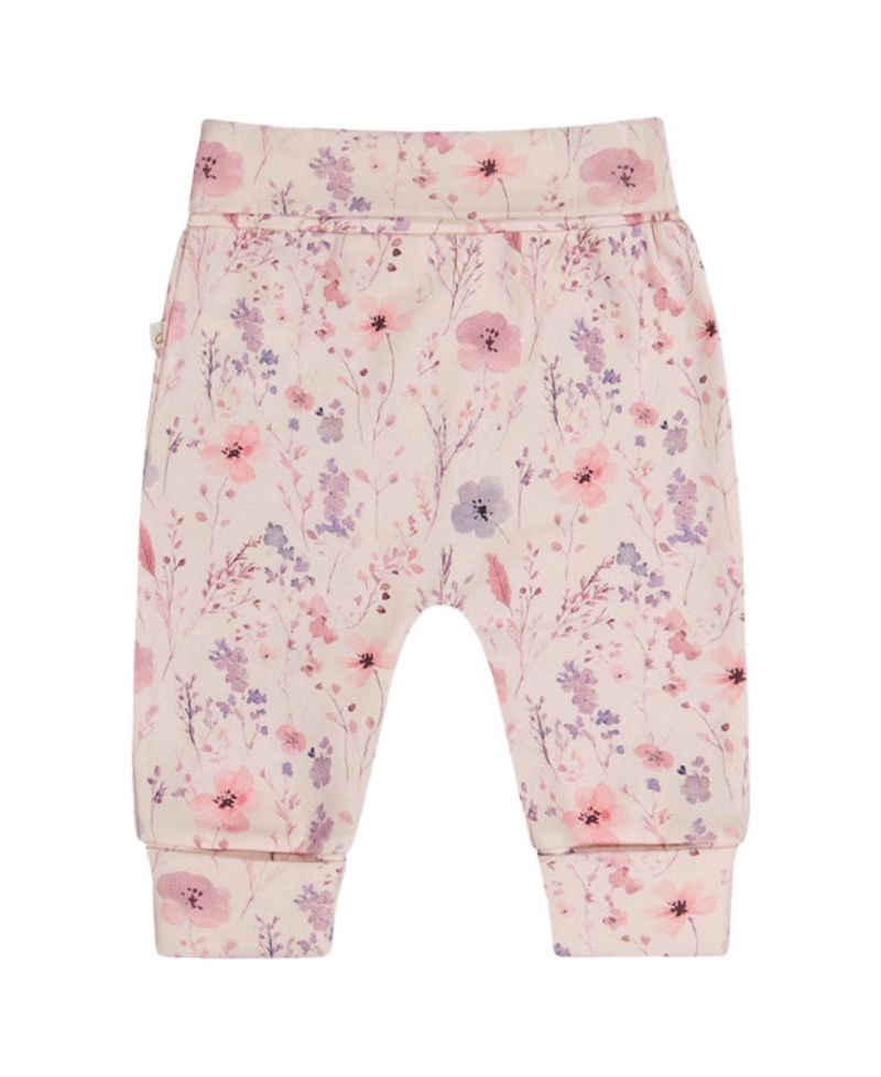 Baby Girls' Evolutive Pull-On Floral-Print Pants