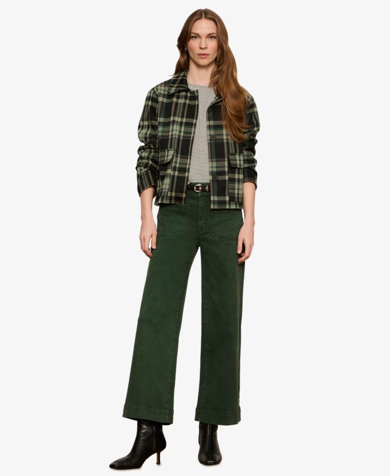 Petite Chelsea Wide-Leg Jeans