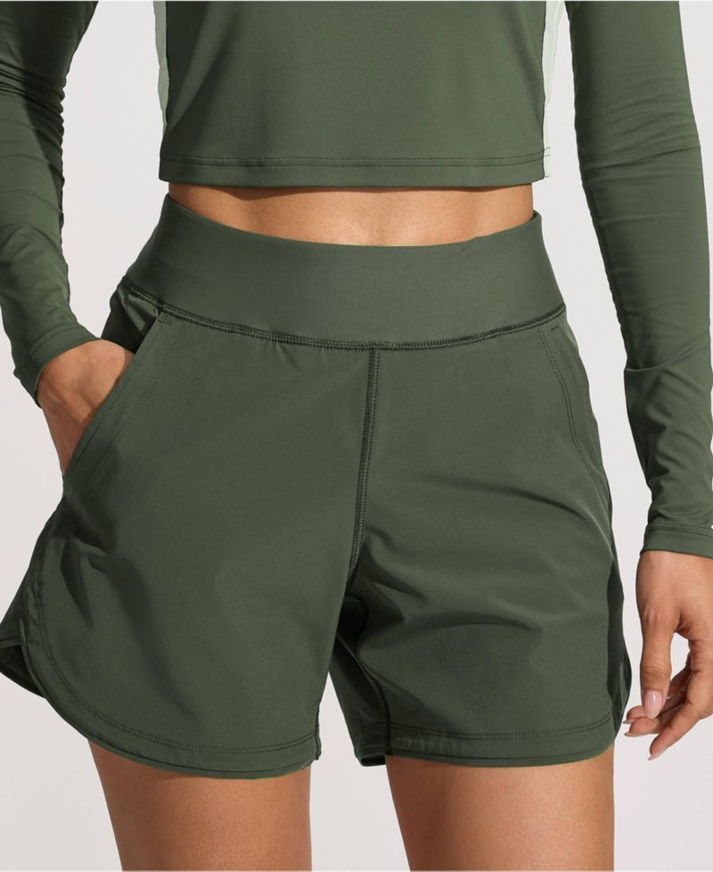 Women's SunShade UPF 50 5" Board Shorts with Panty