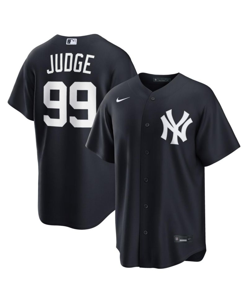 Men's Aaron Judge Navy New York Yankees Alternate Replica Jersey