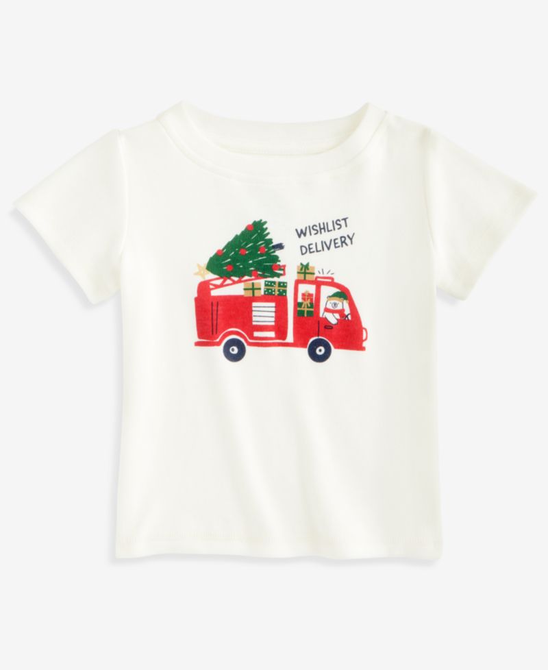 Baby Boys' 3M-24M Mix & Match Short-Sleeve Wishlist Delivery T-Shirt