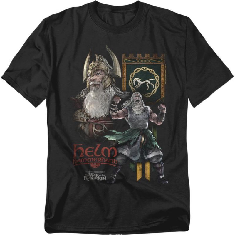 Men's War Of The Rohirrim Helm Hammerhand Homage T-Shirt