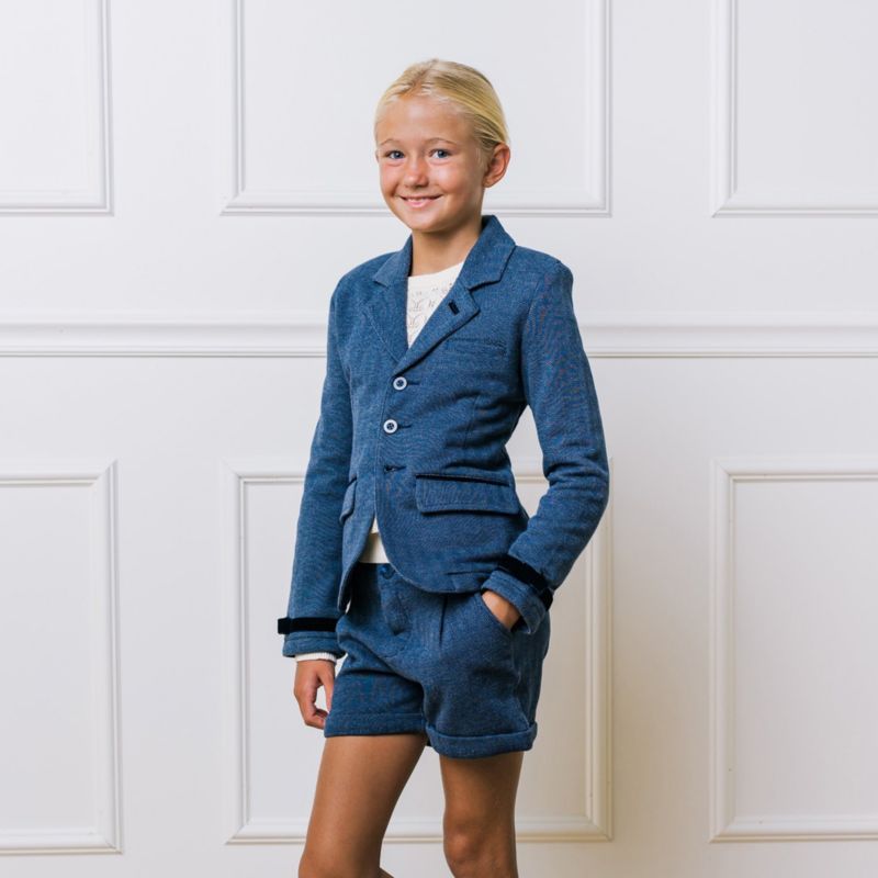 Big Girls Hope and Henry Cuffed Fleece Dress Short