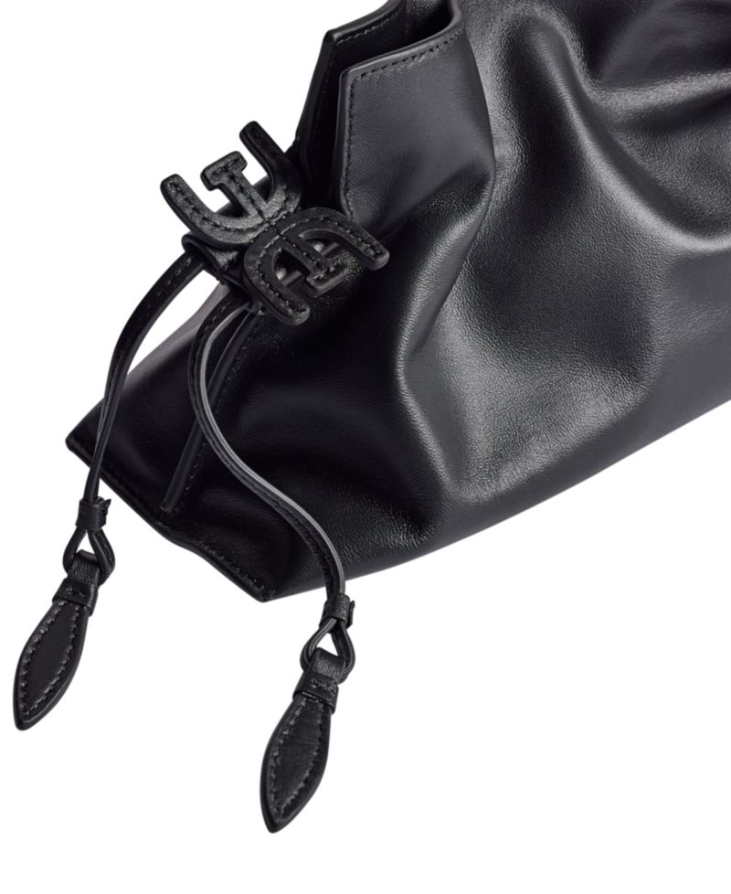 Poppy Oversized Leather Clutch