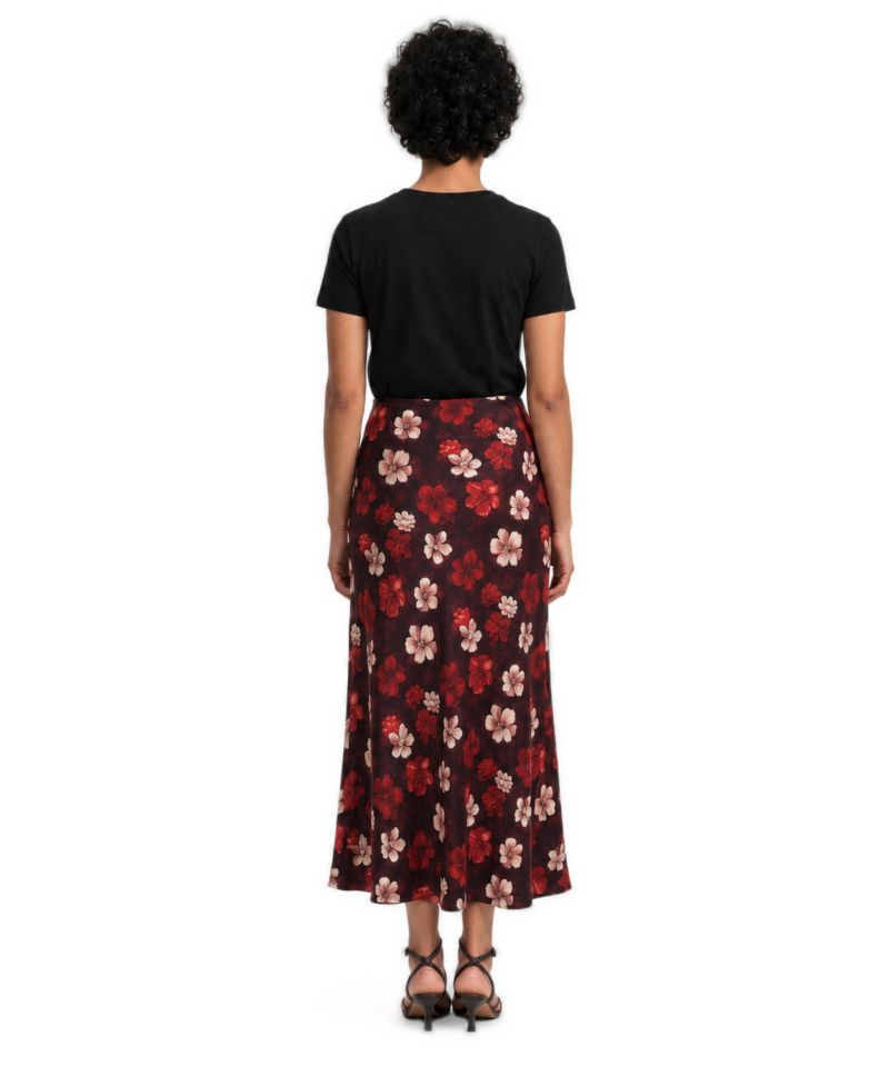Women's Dahlias Maxi Skirt
