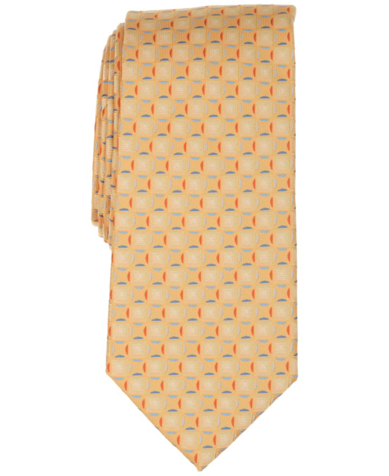 Men's Geometric Pattern Tie