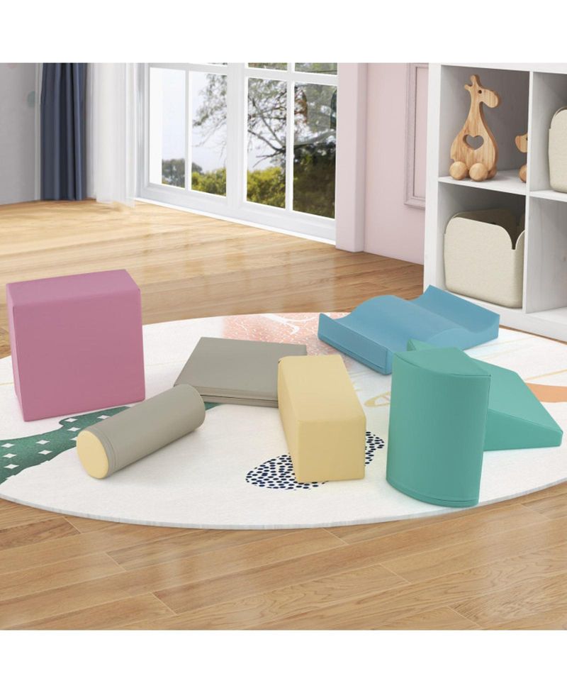 Infant Soft Foam 7-Piece Climbing Block Set
