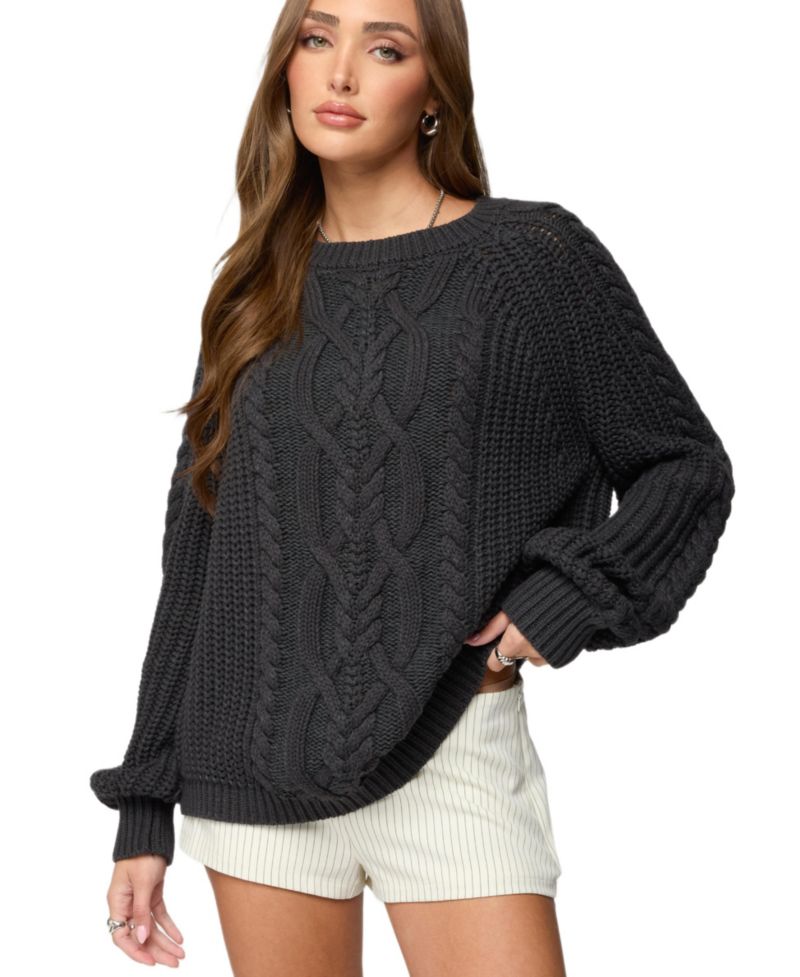 Women's Lira Chunky Cable Knit Sweater