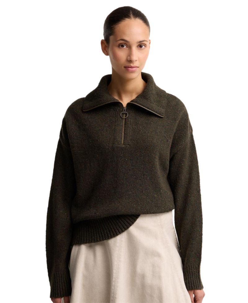 Women's Lavensdale HZ Funnel Neck Wool-Blend Pullover