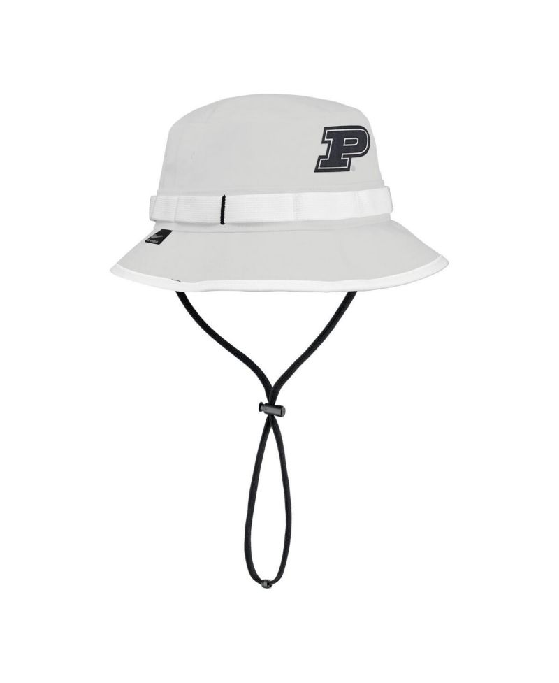 Men's Gray Purdue Boilermakers 2025 On-Field Boonie Performance Bucket Hat
