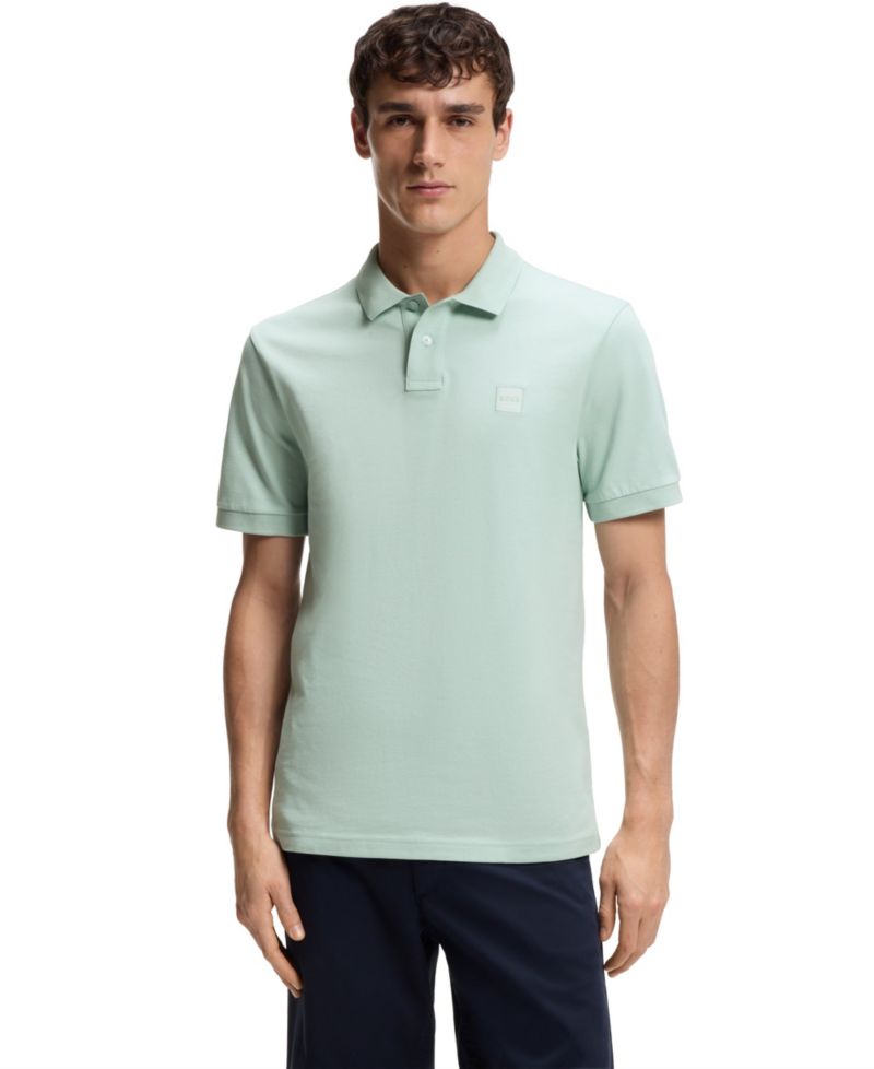 Men's Stretch-Cotton Slim-Fit Passenger Polo Shirt