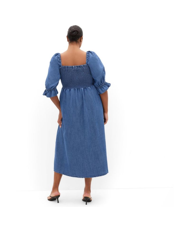 Women's Kaitlyn Denim Midi Dress