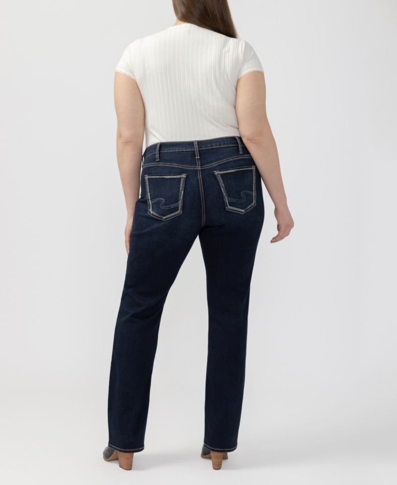 Plus Size Suki Curvy Fit Slim Bootcut Jeans