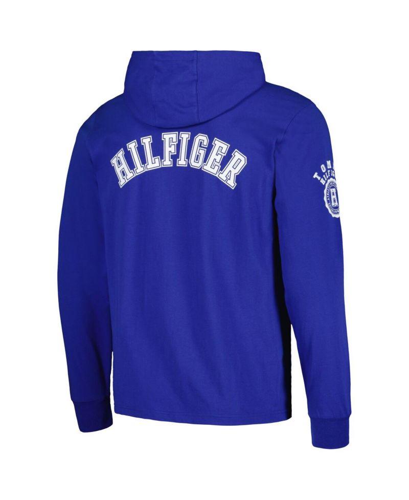 Men's Royal Buffalo Bills Morgan Long Sleeve Hoodie T-shirt