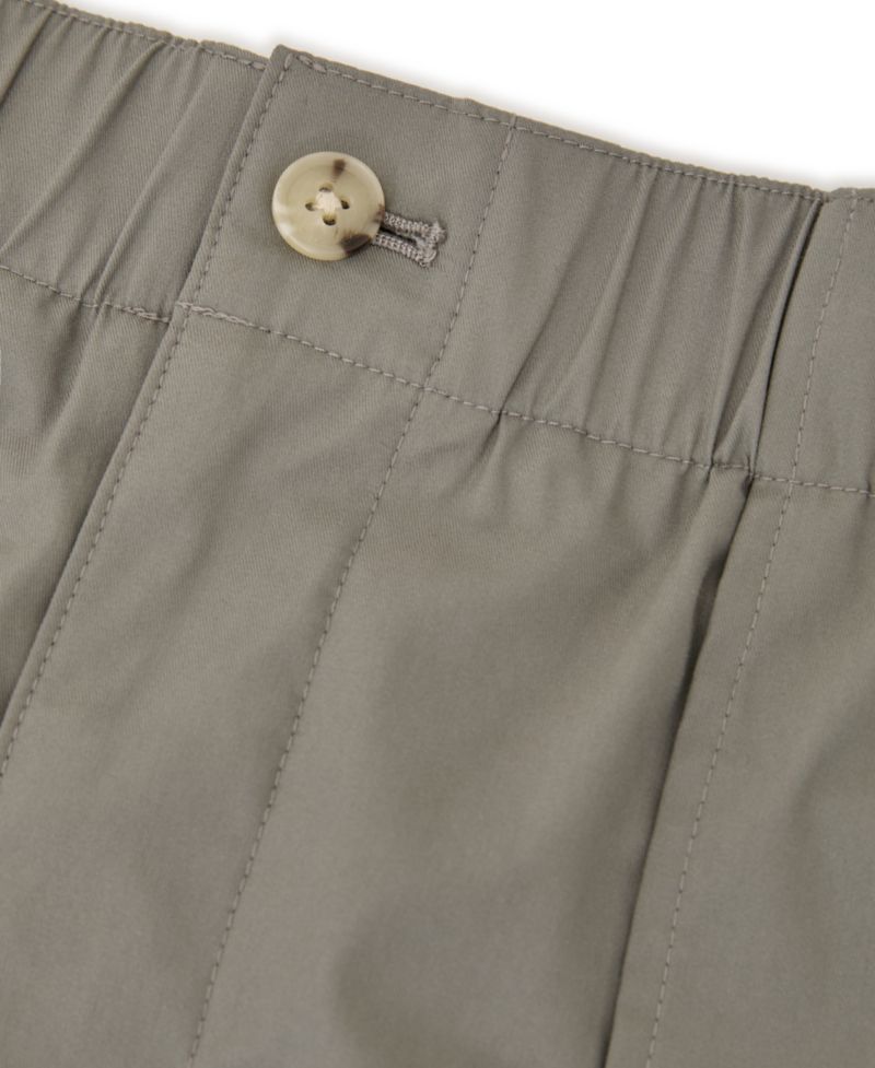 Men's Snap Lightweight Stretch Cotton-Blend Tapered Pants