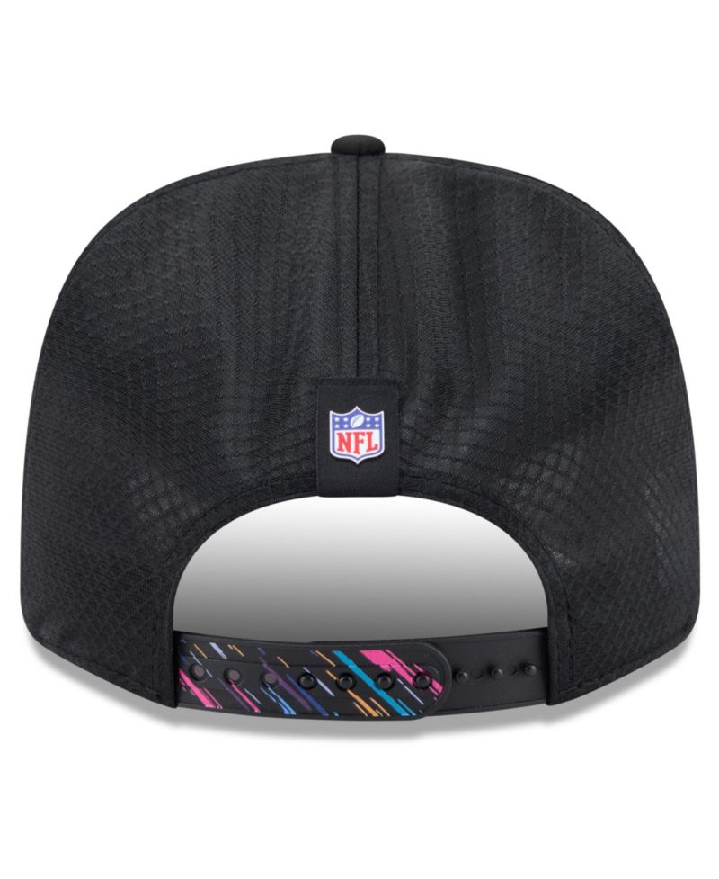 Men's Black Pittsburgh Steelers 2026 NFL Cruical Catch 9SEVENTY Adjustable Trucker Hat