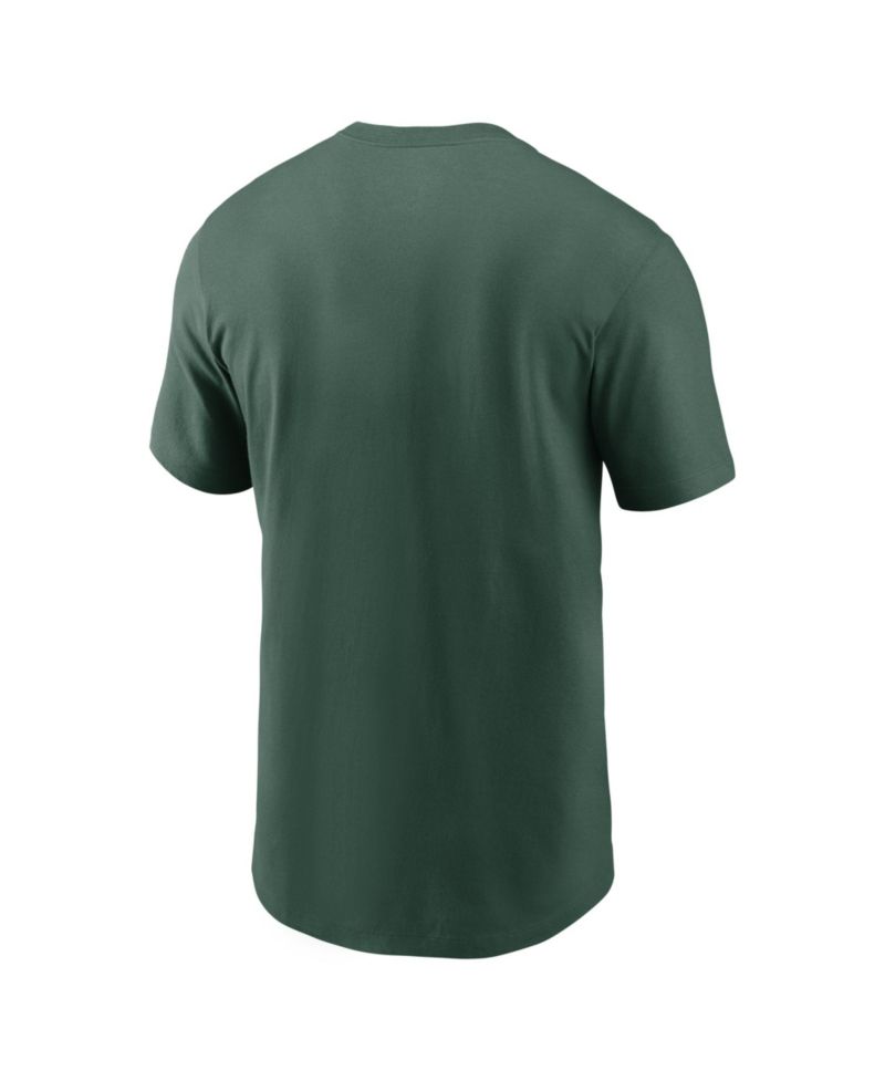 Men's Green Bay Packers Rewind Team Spirit Essential Cotton T-Shirt