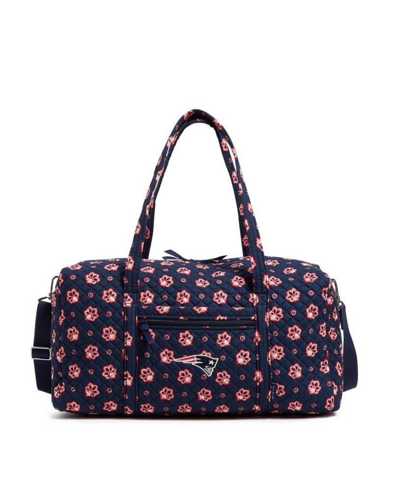 Men's and Women's New England Patriots Large Travel Duffel Bag