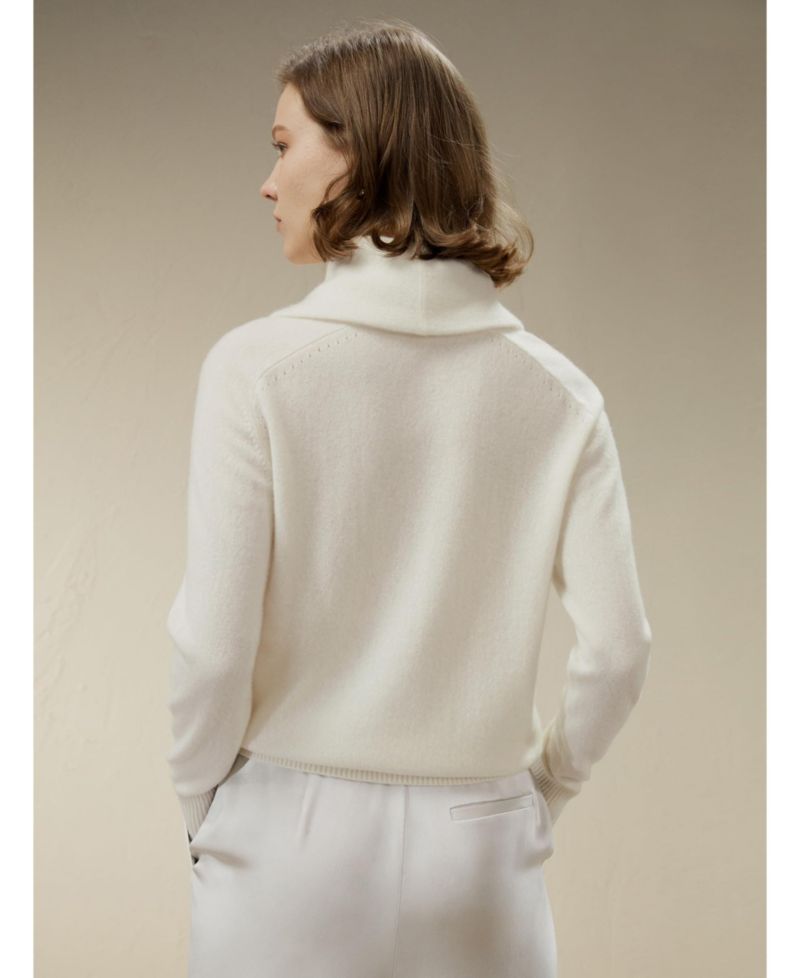 Women's Cashmere Cowl Neck Sweater