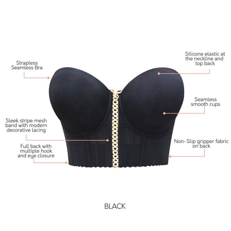 Women's Shea Longline Strapless Party Look Bra