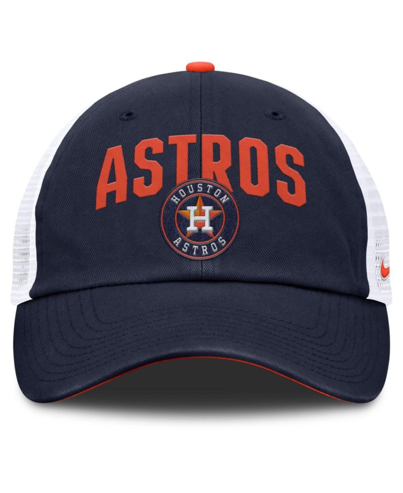 Men's Navy Houston Astros Primetime Club Adjustable Trucker Hat