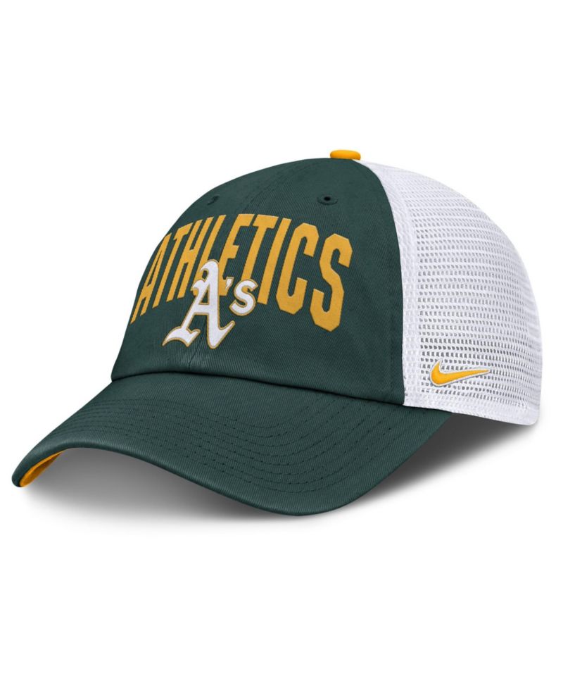 Men's Green Athletics Primetime Club Adjustable Trucker Hat