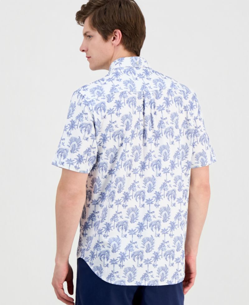 Men's San Lucio Island Tapestry Printed Shirt