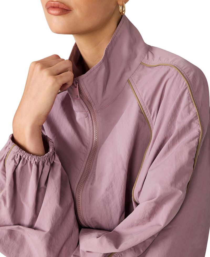 Women's Long-Sleeve Mock Neck Mini Dress