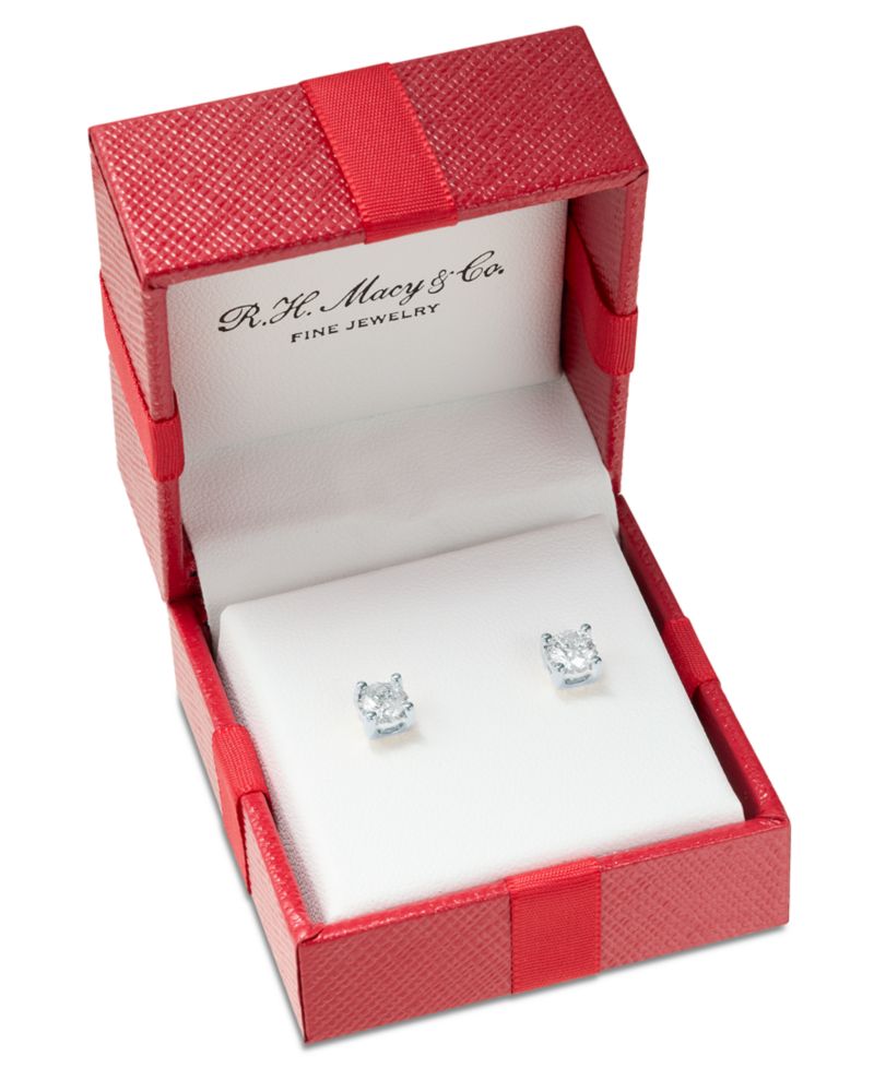 Diamond Stud Earrings (3/4 ct. t.w.) in 14k White, Yellow or Rose Gold