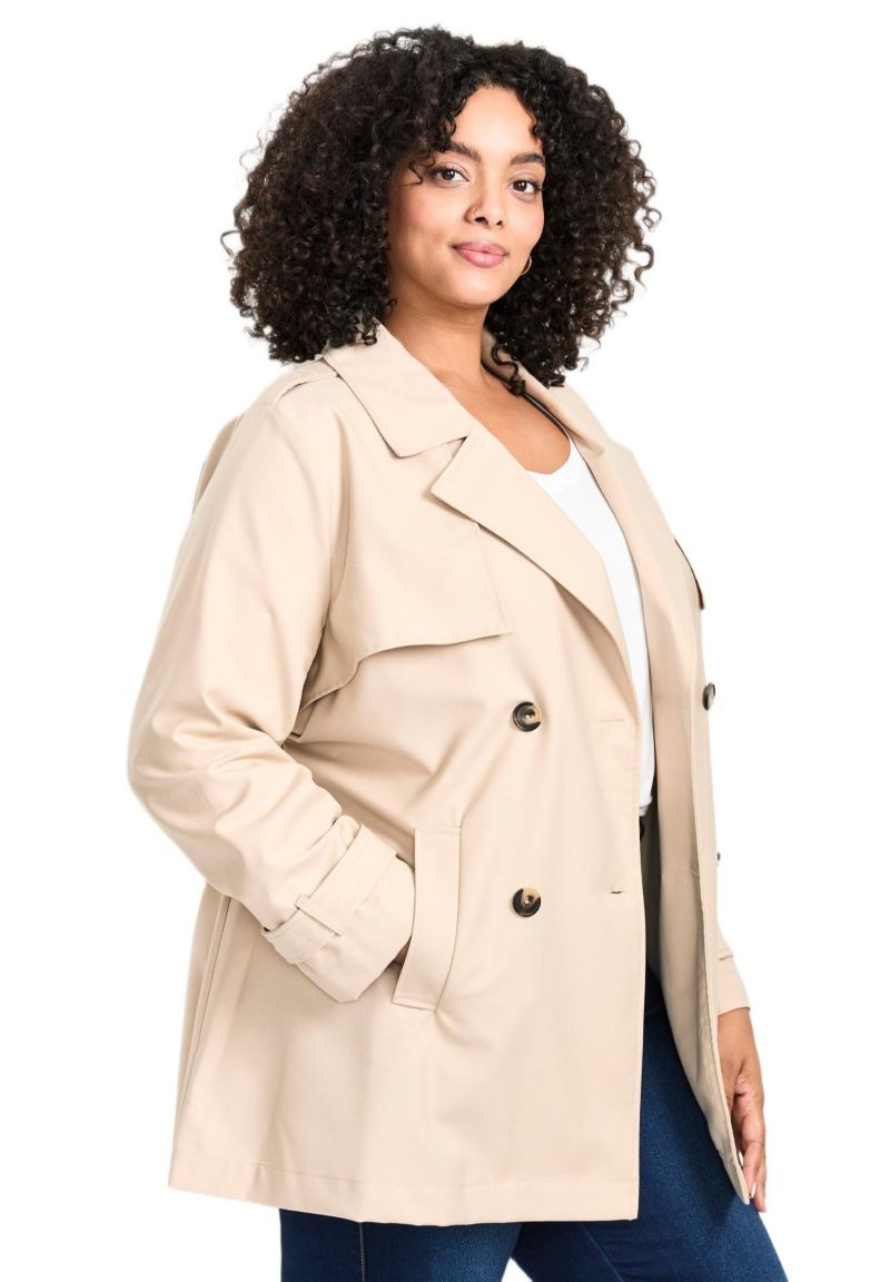 Women's Plus Size Tia Trench Jacket