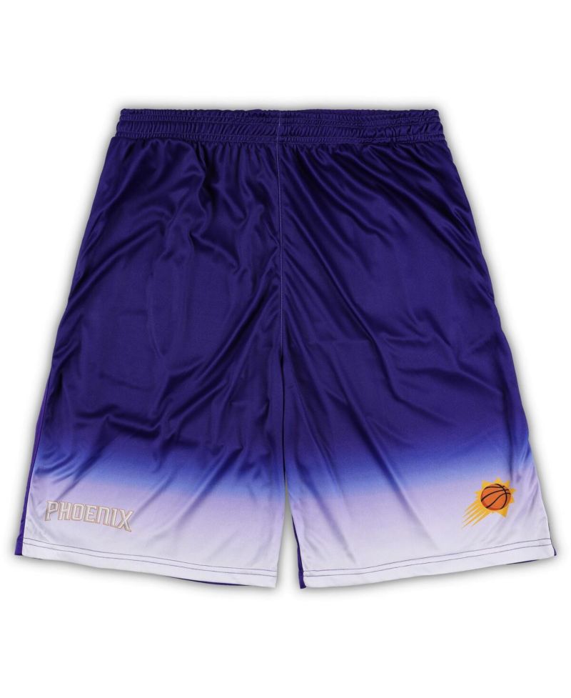 Men's Purple Phoenix Suns Big and Tall Fadeaway Shorts