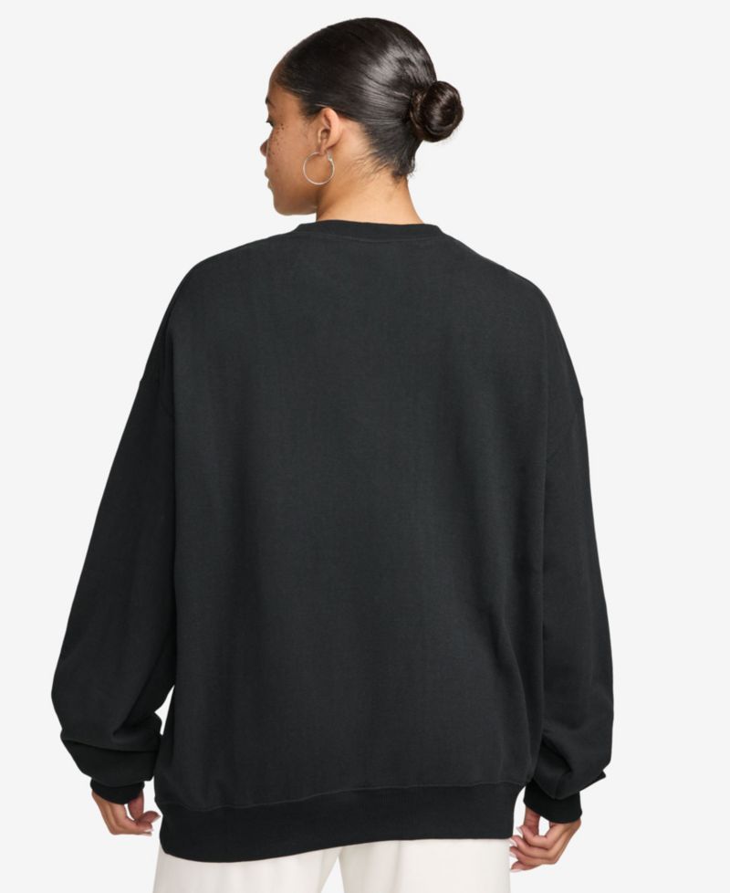 Women's Studio Fleece Lightweight Oversized Crewneck Sweatshirt