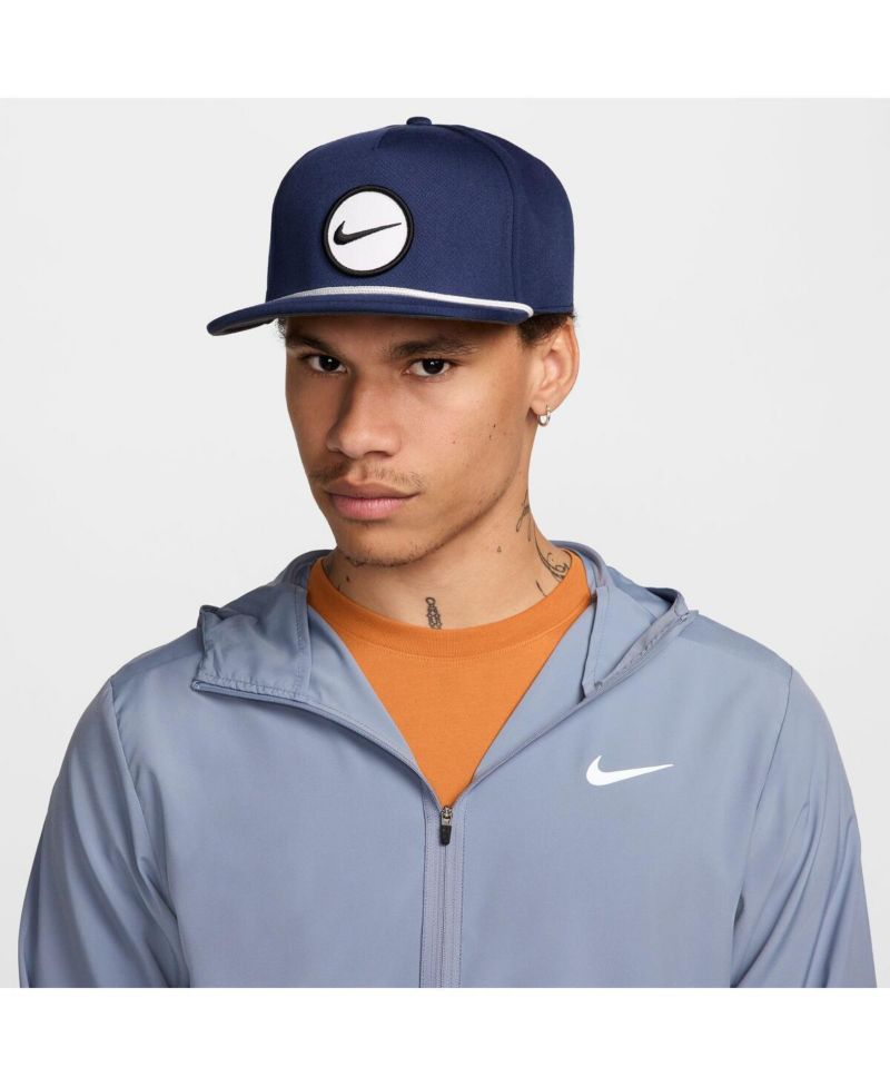 Men's and Women's Navy Retro Pro Performance Snapback Hat
