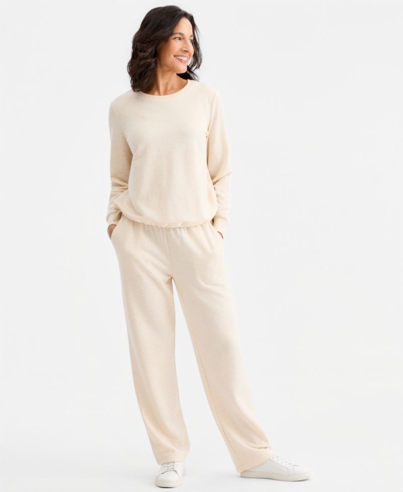 Women's LuxLounge Fleece Crewneck Sweatshirt