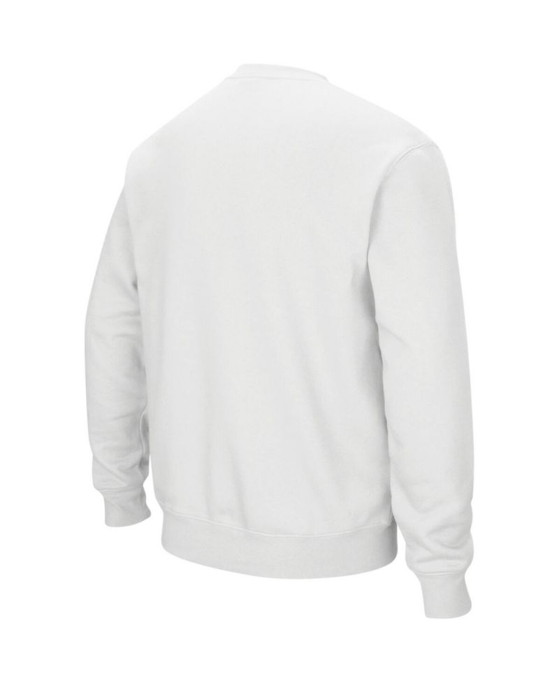 Men's Iowa Hawkeyes Arch and Logo Crew Neck Sweatshirt