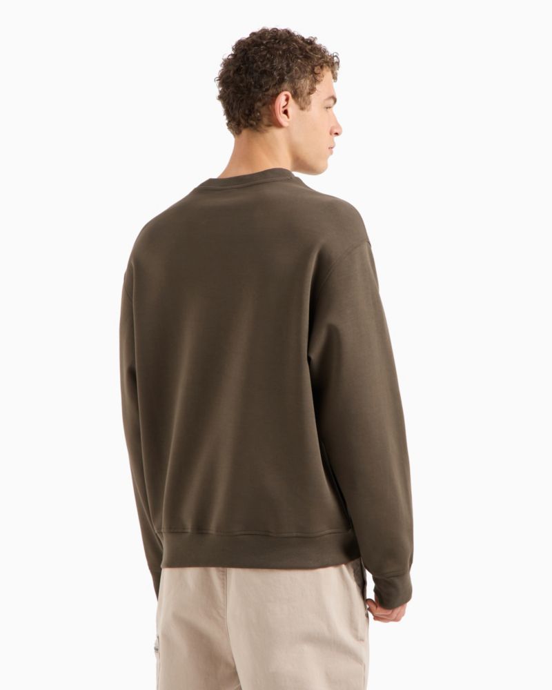 Men's Regular-Fit Eagle Logo Embroidered Sweatshirt