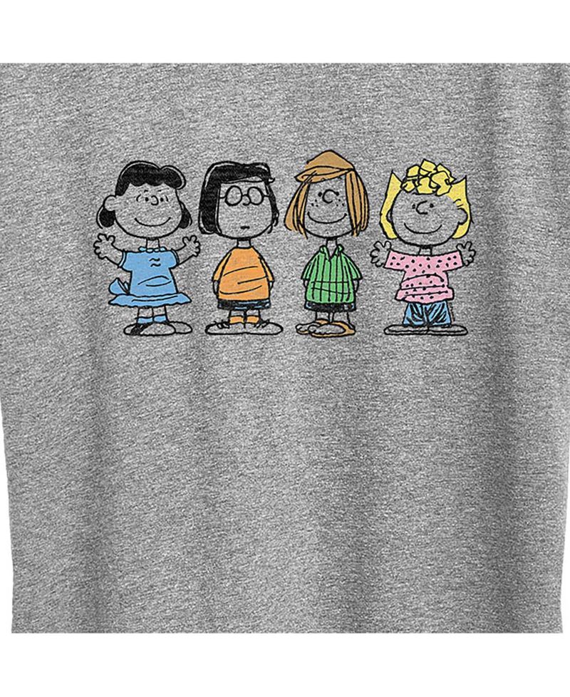 Trendy Plus Size Peanuts Graphic T-shirt
