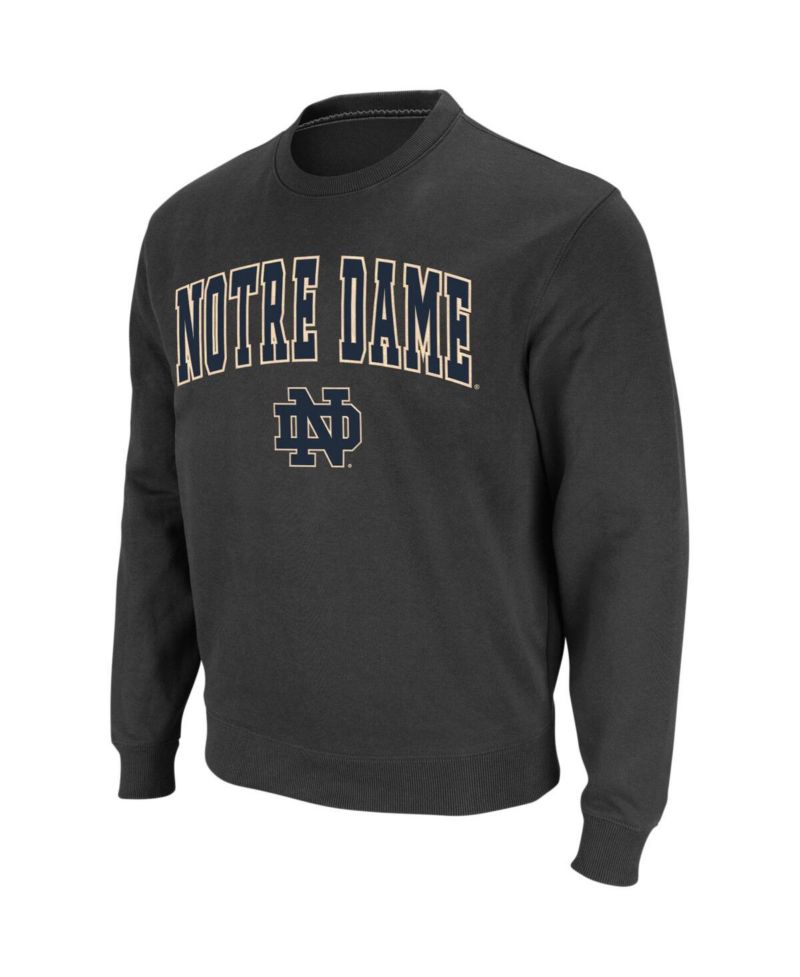 Men's Notre Dame Fighting Irish Arch & Logo Crew Neck Sweatshirt
