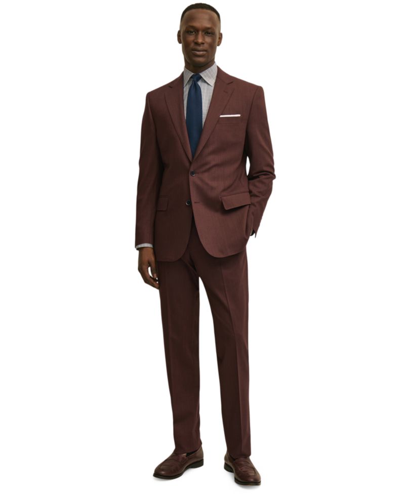 Brooks Brothers Men's Classic-Fit Suit Separates Jacket & Pants