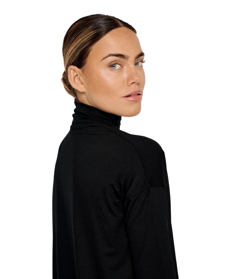 Women's Tomasine 3/4-Sleeve Turtleneck Relaxed-Fit T-Shirt