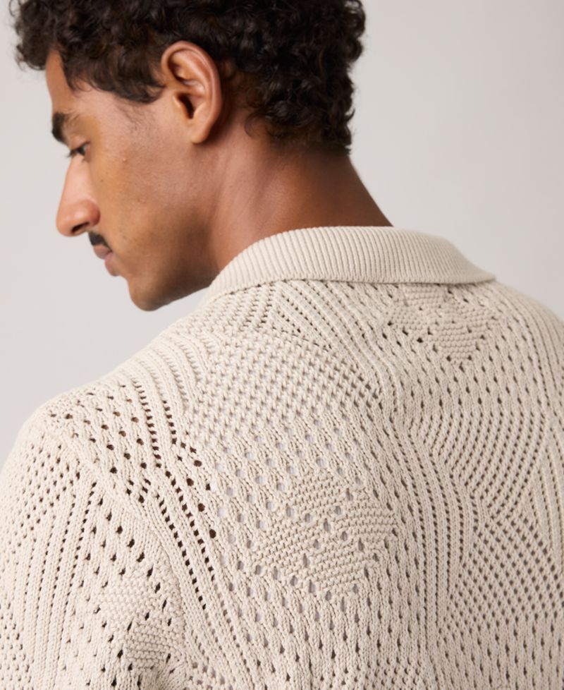 Men's Premium Short-Sleeve Sweater